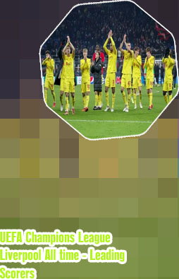 Liverpool champions league top scorers