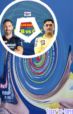 Match score ipl today