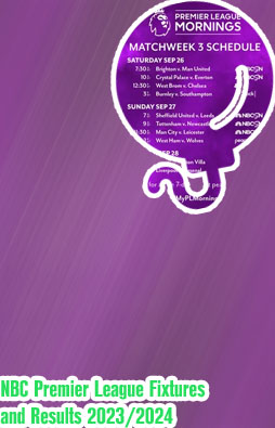 Nbc premier league schedule