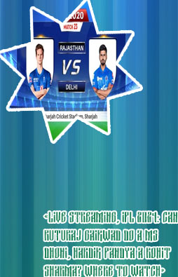 Today ipl match live